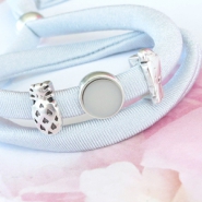 Inspiratiesets Armbandjes en haarelastiekjes van stitched elastisch lint Ibiza!