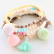 Inspiratiesets Caribische sieraden met kokos kralen!