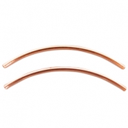 Onderdelen DQ metaal tube 2x50mm Rosé goud