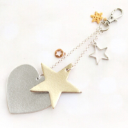 Inspiratiesets Stoere accessoires met nieuw metallic plat DQ leer!