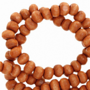 Houten kralen Houten kralen rond 4mm