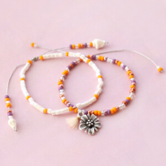Inspiratiesets Oorbellen en armbanden met de populaire Miyuki kralen