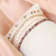 Inspiratiesets Maak stralende armbandjes met deze top facet cube kralen