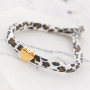 Inspiratiesets Armbandjes en haarelastieken van stitched elastisch lint