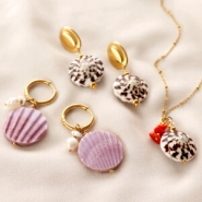 Inspiratiesets Stijlvolle sieraden inspiratie met schelpkralen