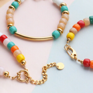 Inspiratiesets Trendy! Musthave sieraden ontwerpen met rondellen glaskralen