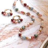 Inspiratiesets Elegante sieraden inspiratie met Polaris Elements kralen in mooie herfstkleuren