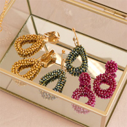 Inspiratiesets Statement oorbellen maken met top facet oorbellen en hangers