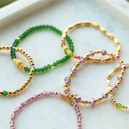 Inspiratiesets Armbanden inspiratie met top facet kralen