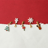 Nieuw Just in! Nieuwe schitterende metalen kerst bedels