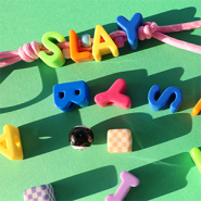 Nieuw Nieuwe collectie acryl letterkralen
