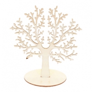 Sieraad display boom hout Natural (natuurlijke kleur van het hout)