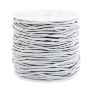 Gekleurd elastisch draad 1.5mm Light grey