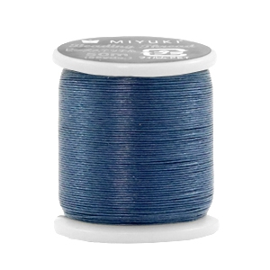 Miyuki beading draad Denim blauw