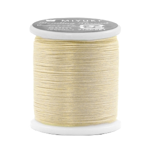 Miyuki beading draad Champagne goud