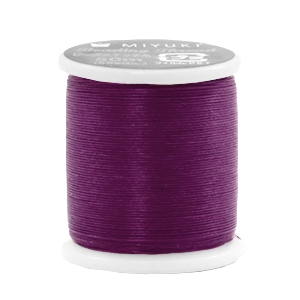 Miyuki beading draad Aubergine paars