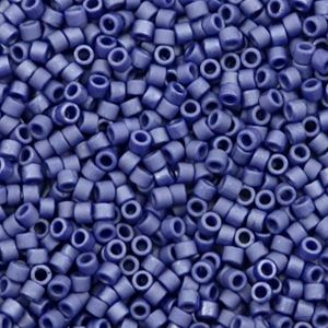 Miyuki kralen delica's 11/0 Metallic matte royal blue