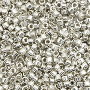 Miyuki kralen delica's 11/0 Galvanized silver
