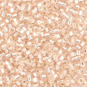 Miyuki kralen delica's 11/0 Silverlined pink mist DB-1203