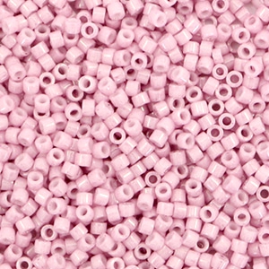 Miyuki kralen delica's 11/0 Opaque luster antique rose DB-210