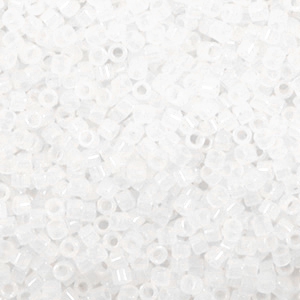 Miyuki kralen delica's 11/0 Opal white DB-220