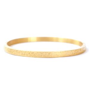 Roestvrij stalen (RVS) Stainless steel armbanden leopard print Goud