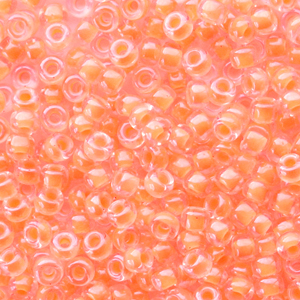 Miyuki rocailles 8/0 Luminous soft orange 8-4298