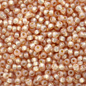 Miyuki rocailles 11/0 Duracoat silverlined dyed topaz gold 11-4243