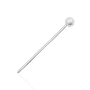 925 Zilver onderdelen nietstiften 20mm Zilver