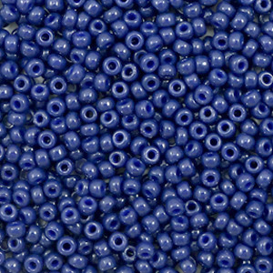 Miyuki rocailles 11/0 Duracoat opaque dyed navy blue 11-4493