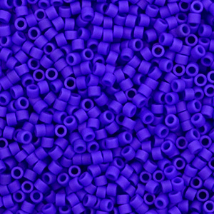 Miyuki kralen delica's 11/0 Opaque matte cobalt blue DB-756