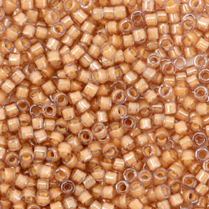 Miyuki kralen delica's 11/0 Luminous almond brown DB-2043
