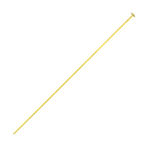 Roestvrij stalen (RVS) Stainless steel onderdelen nietstift 50mm Goud