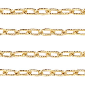 Roestvrij stalen (RVS) Stainless steel onderdelen jasseron ankerketting Goud