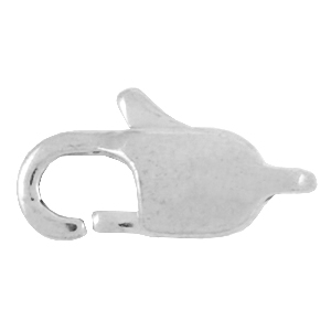Roestvrij stalen (RVS) Stainless steel onderdelen karabijnslot 9mm Zilver
