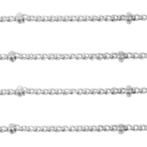 Roestvrij stalen (RVS) Stainless steel onderdelen jasseron gourmet schakel ball Zilver