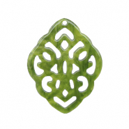Resin hangers ruit barok Olive green