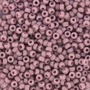 Miyuki rocailles 11/0 Opaque mauve purple 11-410