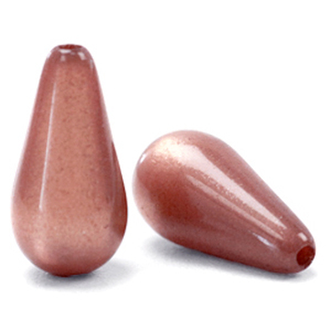 Super Polaris Elements kralen druppel vorm shiny Rouge blush