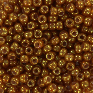 Miyuki rocailles 8/0 Ceylon translucent spice brown 8-2372