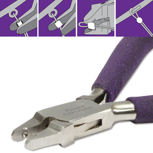 Beadsmith Magical crimp forming tool Paars-zilver