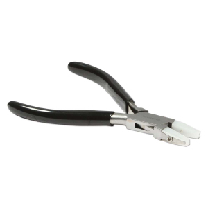 Beadsmith platbek tang Zwart-zilver