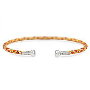 C.U.S&reg; sieraden bangle armband Yellow-red-silver