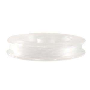 Elastiek rijgdraad 1.0mm Transparant