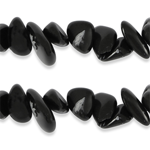 Chips stone kralen obsidiaan Black-anthracite marble