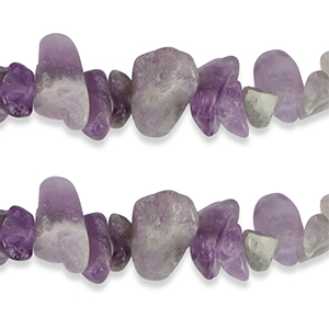Chips stone kralen amethist Purple