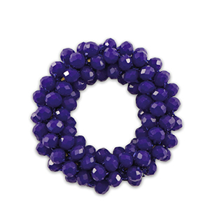 Top facet hangers 32mm Dark blue