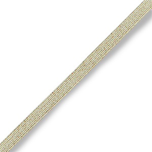 Elastisch lint Ibiza Ivory gold