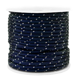 Maritiem koord 2mm Blue