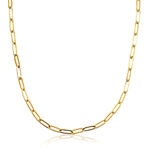 Roestvrij stalen (RVS) Stainless steel schakelkettingen Gold